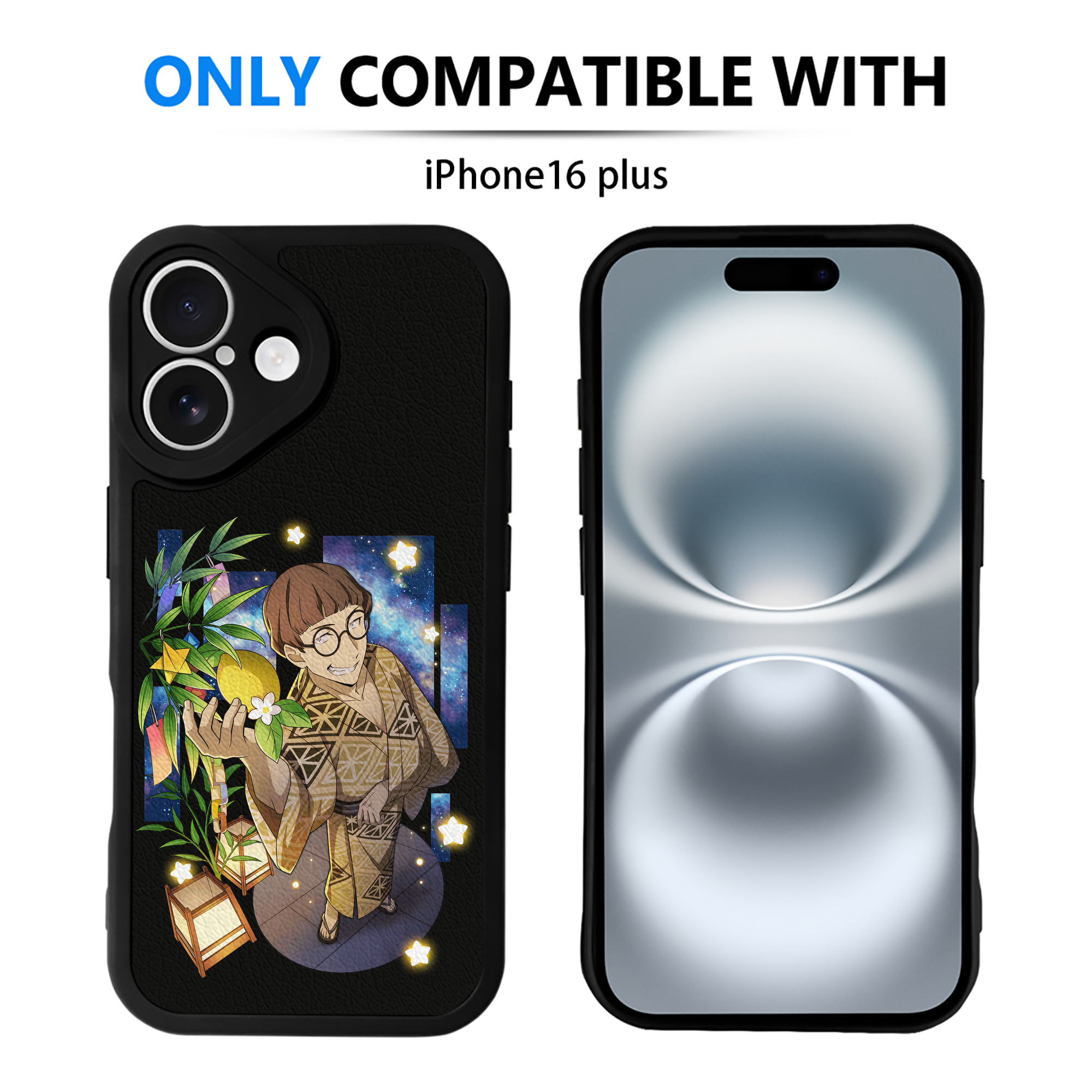 （画像用） 文豪ストレイドッグス Bungo Stray Dogs 【iPhone 16シリーズ対応】シリコンスマホケース（レザー調） 材質：シリコン